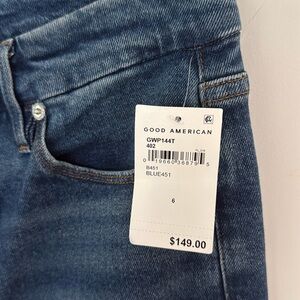 Good American Good Waist Palazzo Jeans